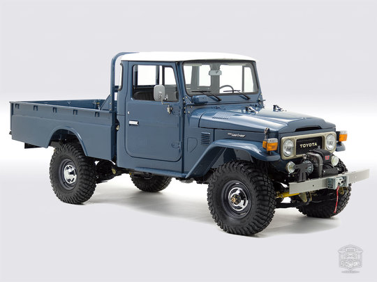 1981 FJ45 297029 Pick Up Medium Blue